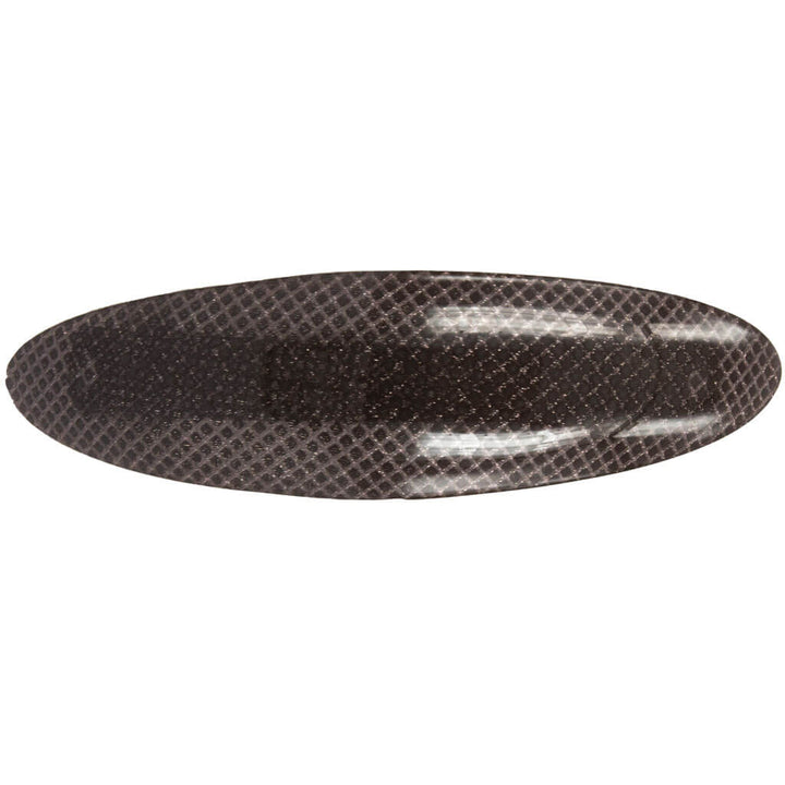 Sparkling oval hair clip