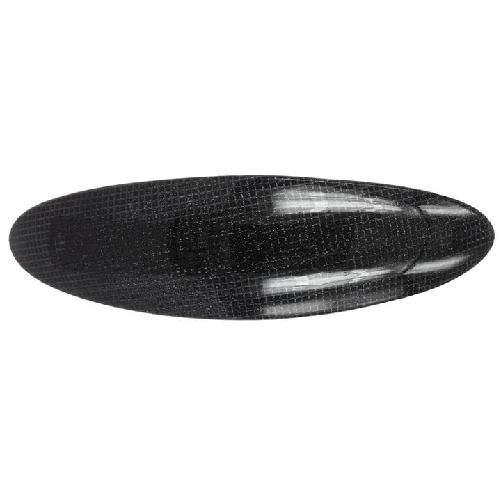 Sparkling oval hair clip