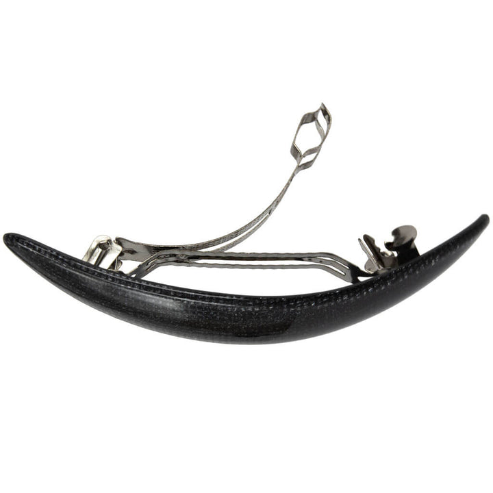 Sparkling oval hair clip