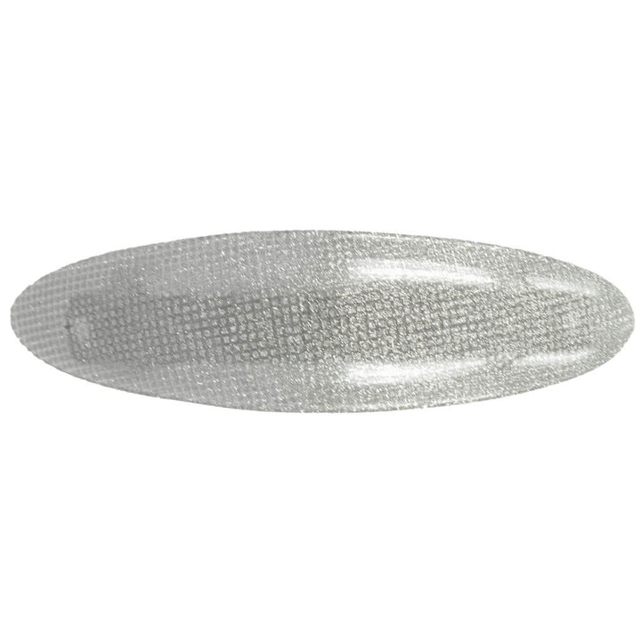 Sparkling oval hair clip