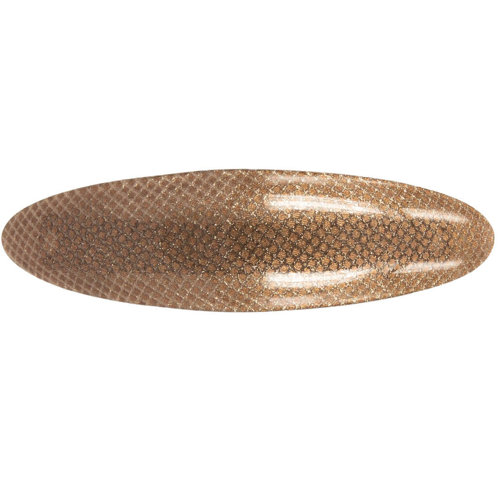 Sparkling oval hair clip