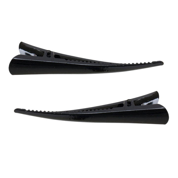 Metallic cam hair clip 2pcs