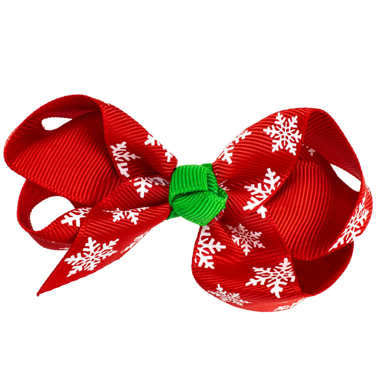 Christmas decoration hair clip - snowflake glitter