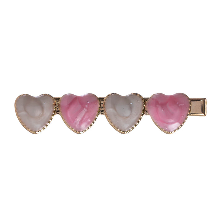 Heart hair clip 1pcs