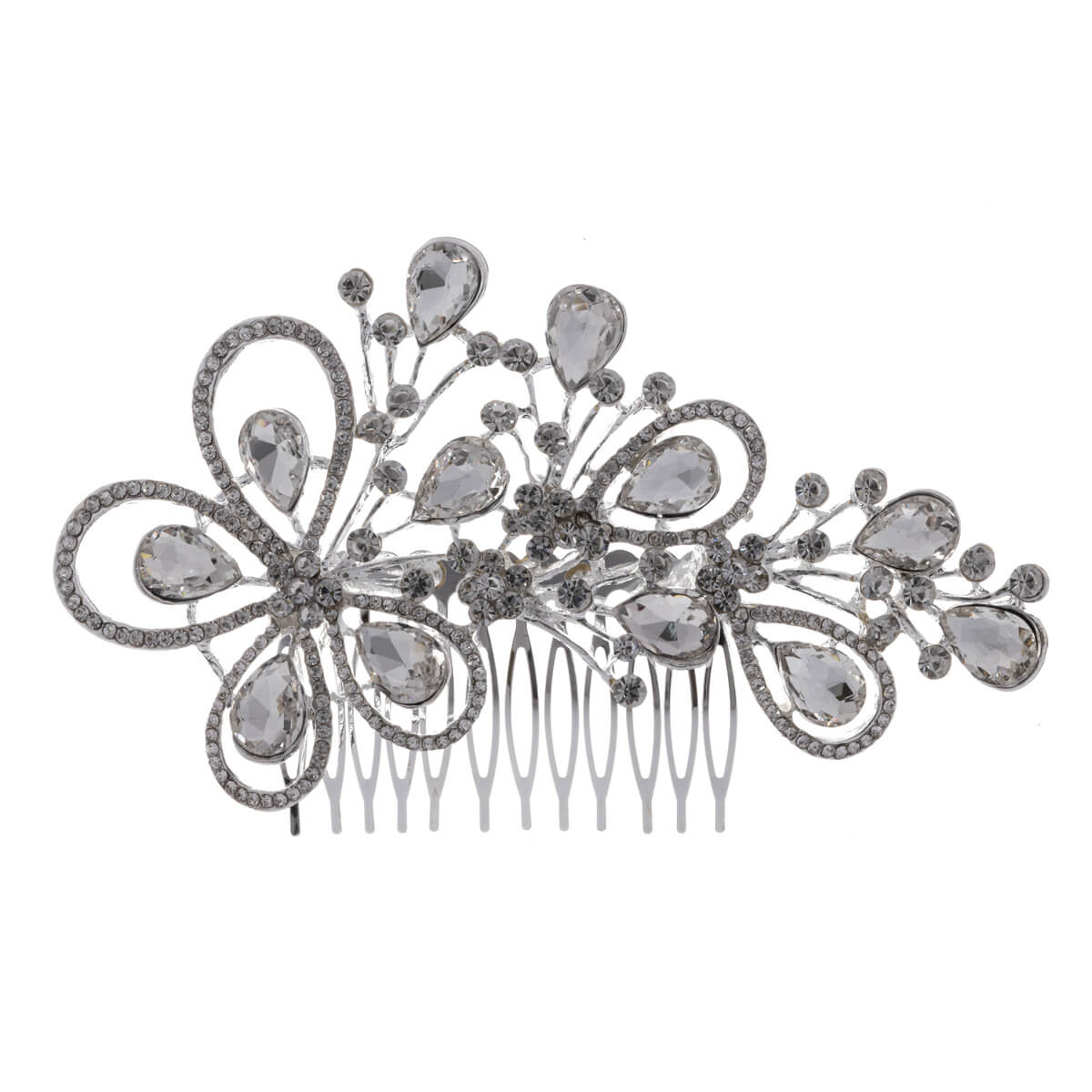 Hairpiece for hairstyle side comb flower 1pc
