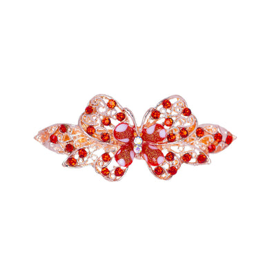Glittering hair buckle butterfly 1pcs