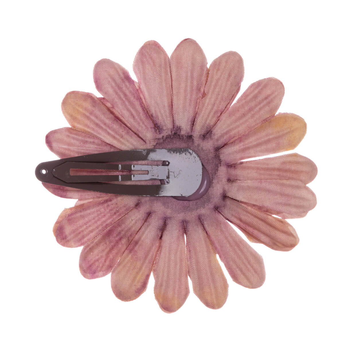 Flat flower hair clip 7.8cm 1pcs