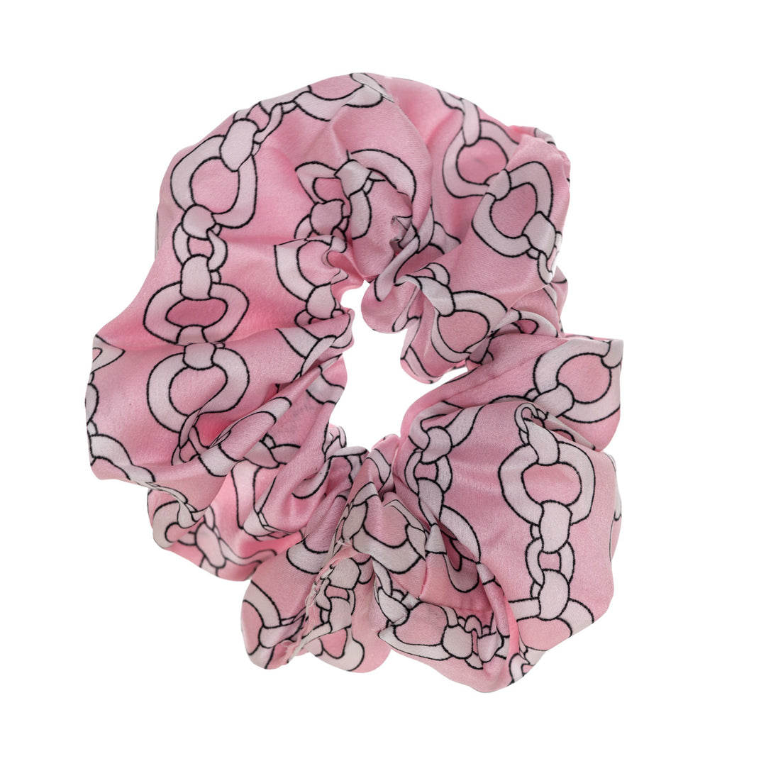 Ketju kuviollinen scrunchie hiusdonitsi ø 13cm