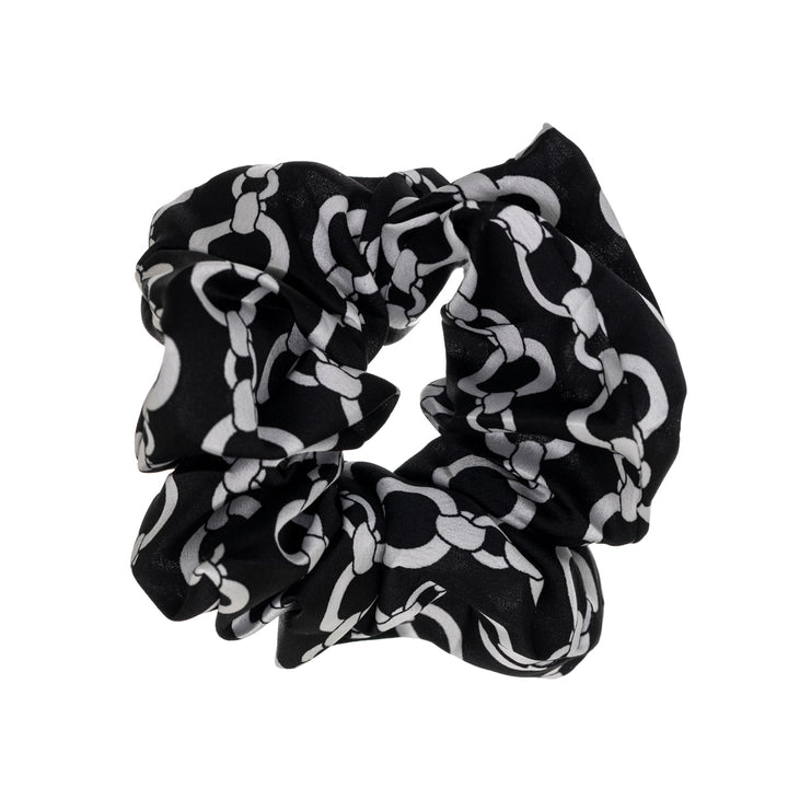 Ketju kuviollinen scrunchie hiusdonitsi ø 13cm