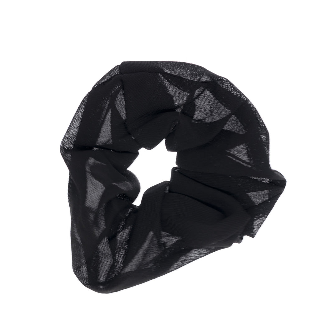 Monochrome scrunchie hairpin ø 11cm