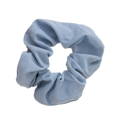 Plain striped scrunchie hairpin ø 10cm