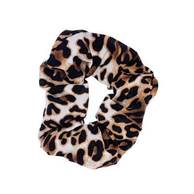 Leopardi scrunchie hiusdonitsi ø 10cm