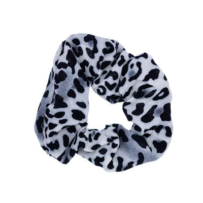 Leopard scrunchie hairpin ø 10cm