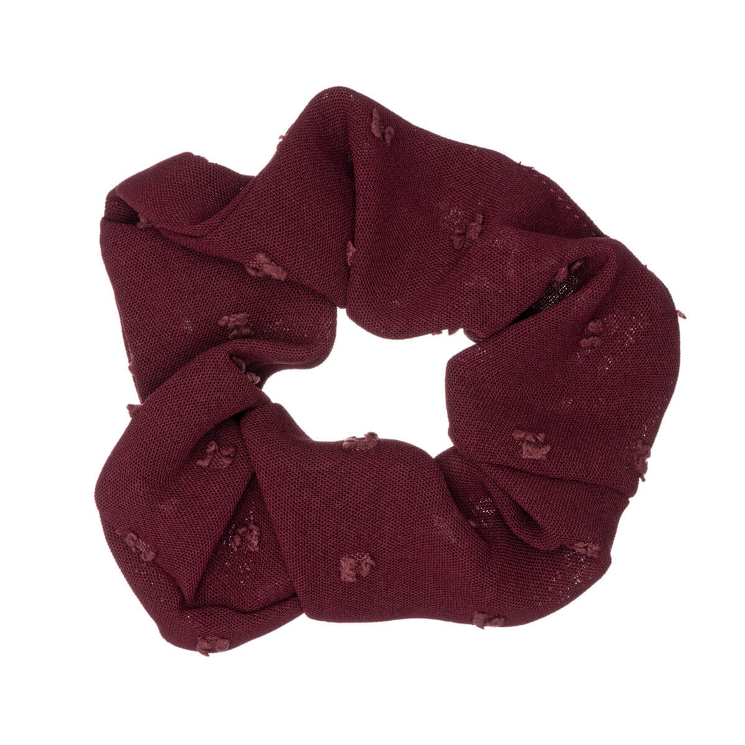 Matta kuosillinen scrunchie hiusdonitsi ø 10cm