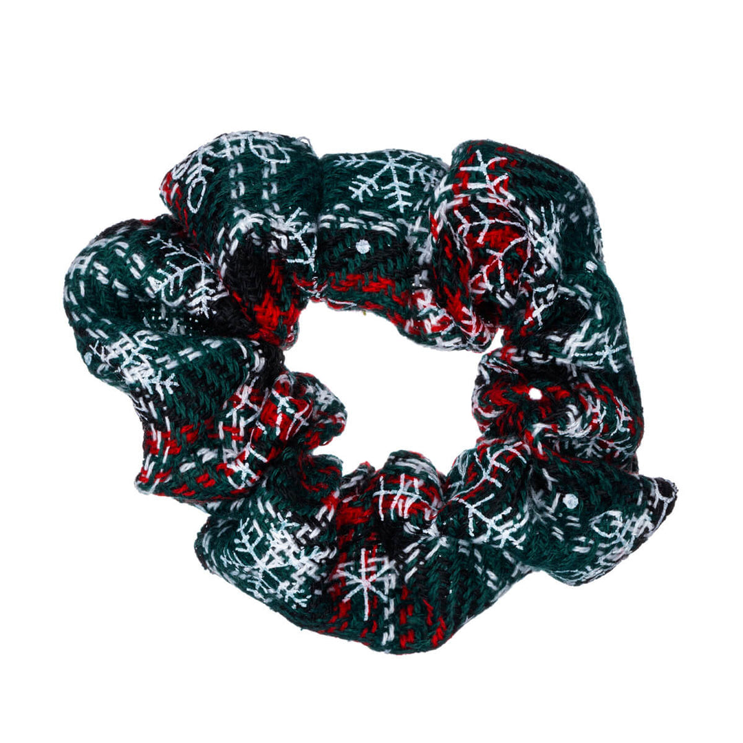 Christmas scrunchie hairpin ø 10cm