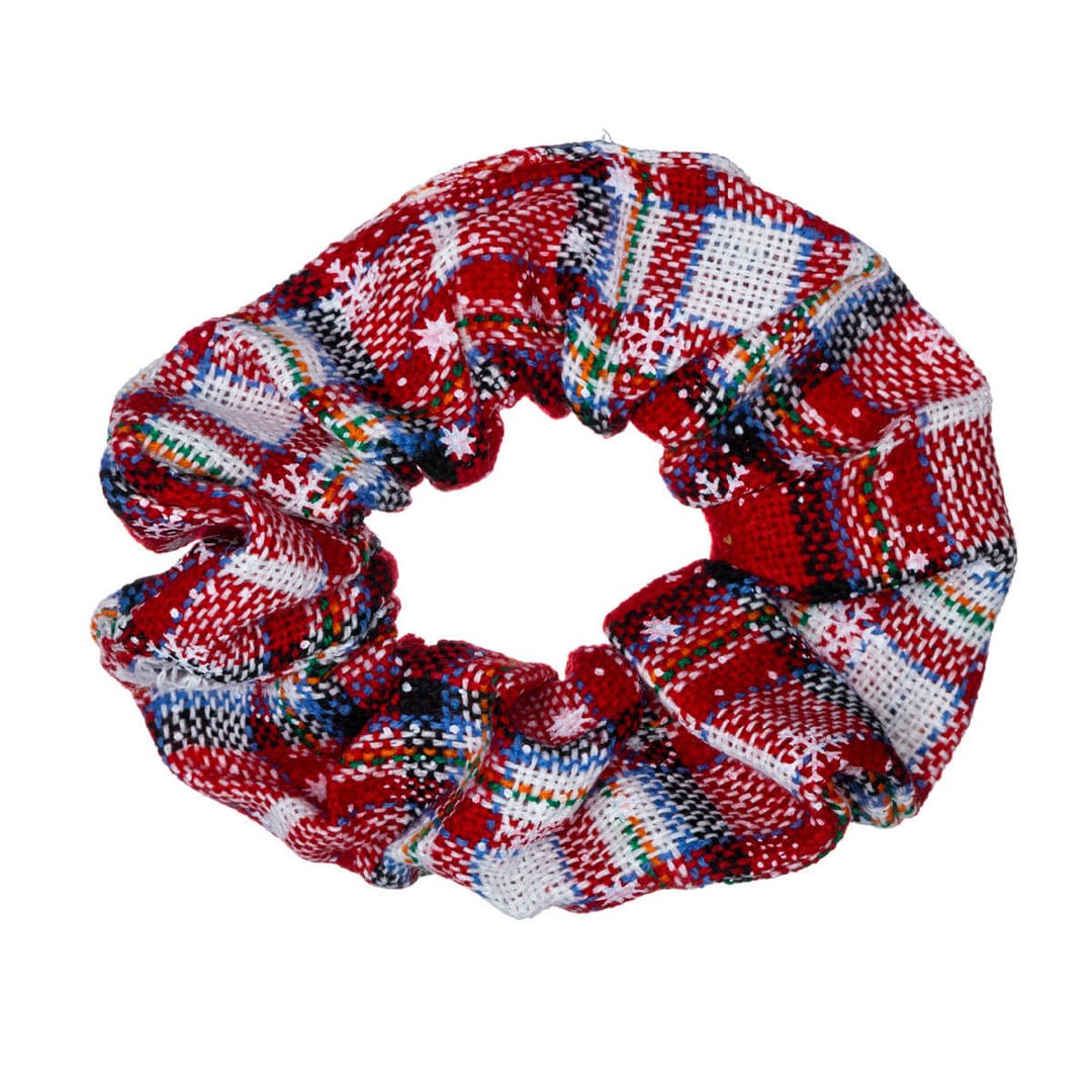 Joulu scrunchie hiusdonitsi ø 10cm