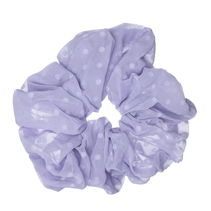 Pilkullinen harso jätti scrunchie hiusdonitsi ø 15cm