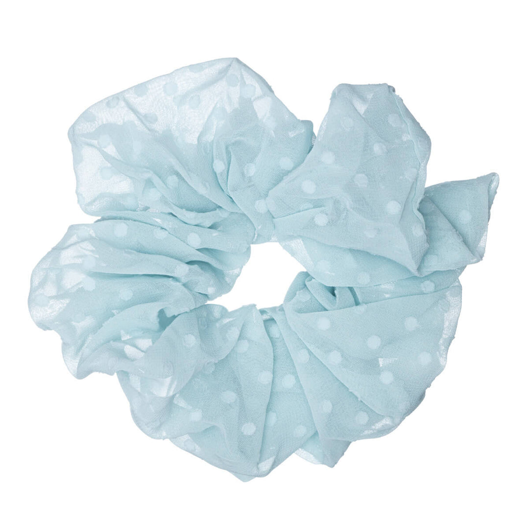 Pilkullinen harso jätti scrunchie hiusdonitsi ø 15cm