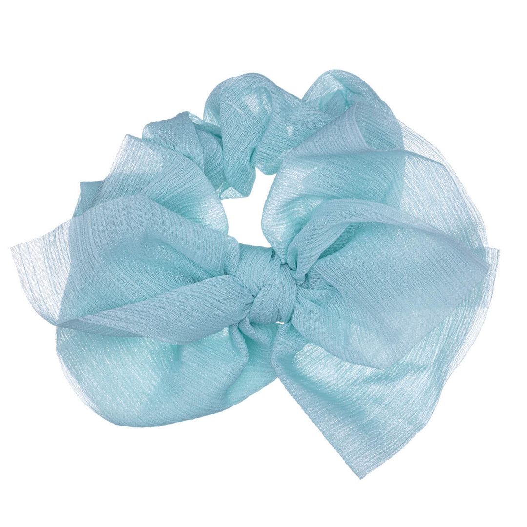 Rusetti hiuslenkki scrunchie kimaltava hiusrusetti