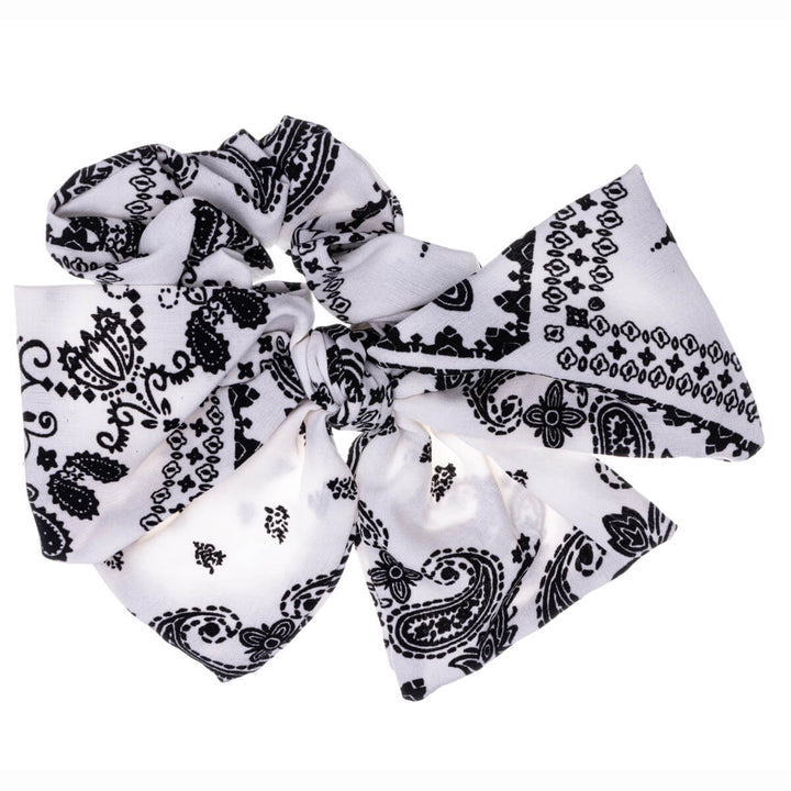 Rusetti hiuslenkki scrunchie bandana hiusrusetti