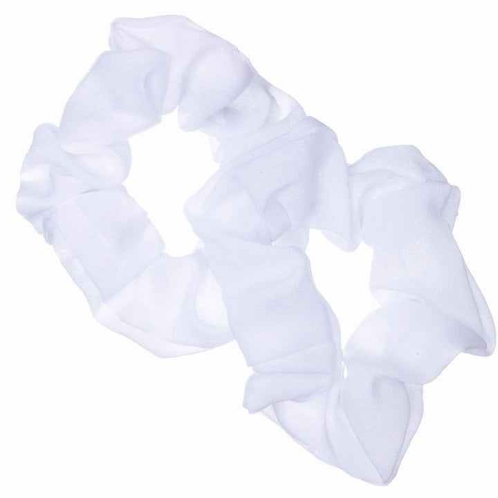 Yksivärinen pieni scrunchie hiusdonitsi ø7cm 2kpl