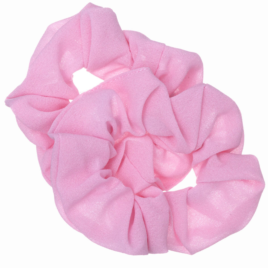 Solid colored small scrunchie hairpin ø7cm 2pcs