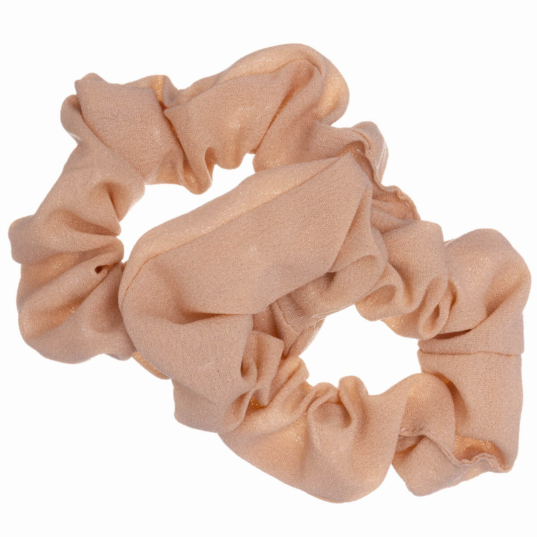 Solid colored small scrunchie hairpin ø7cm 2pcs