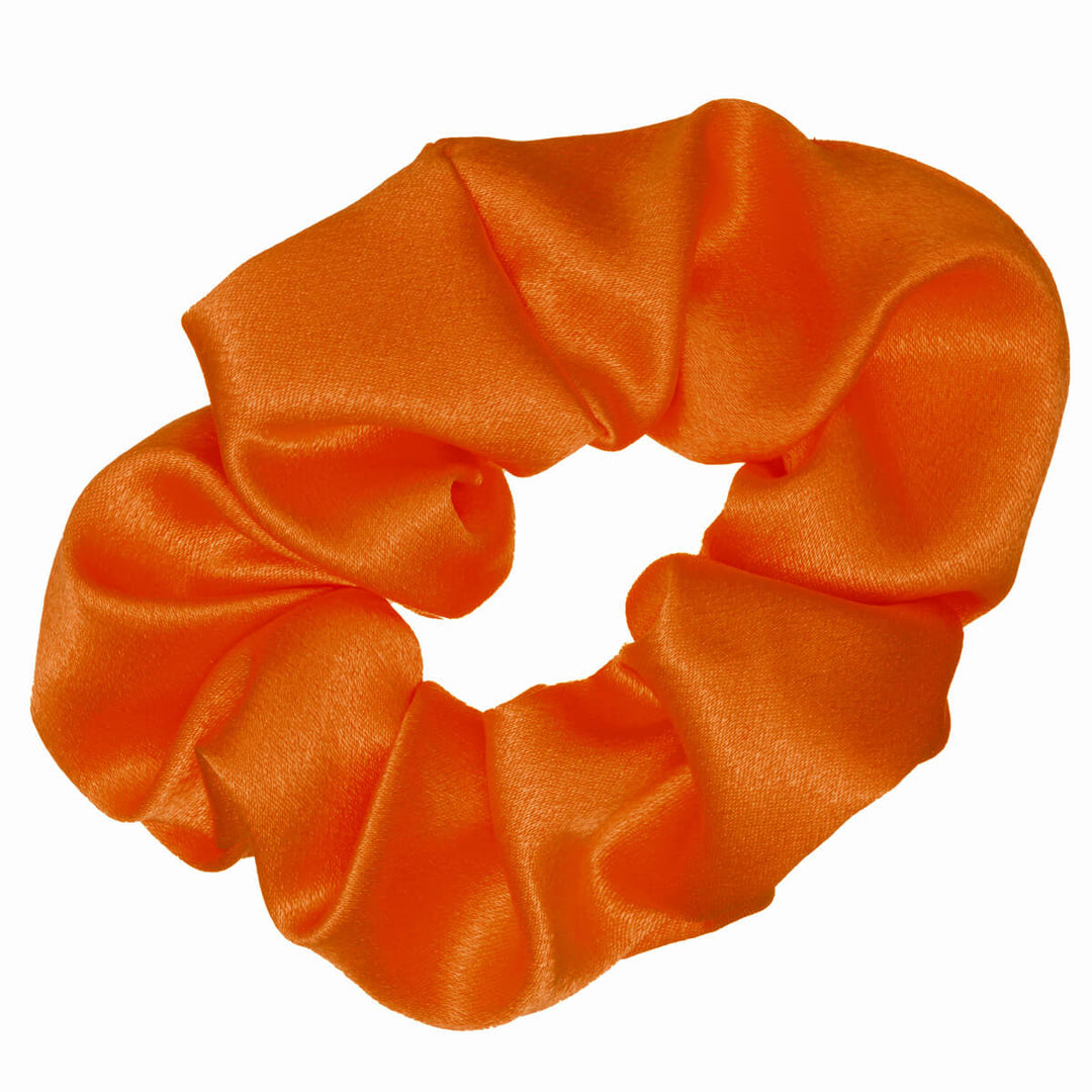 Solid satin scrunchie hairpin ø11cm