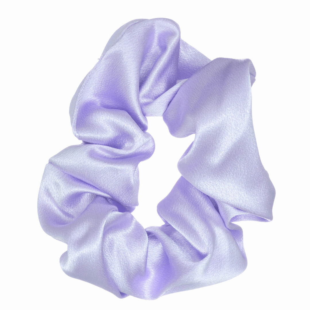 Yksivärinen satiini scrunchie hiusdonitsi ø11cm