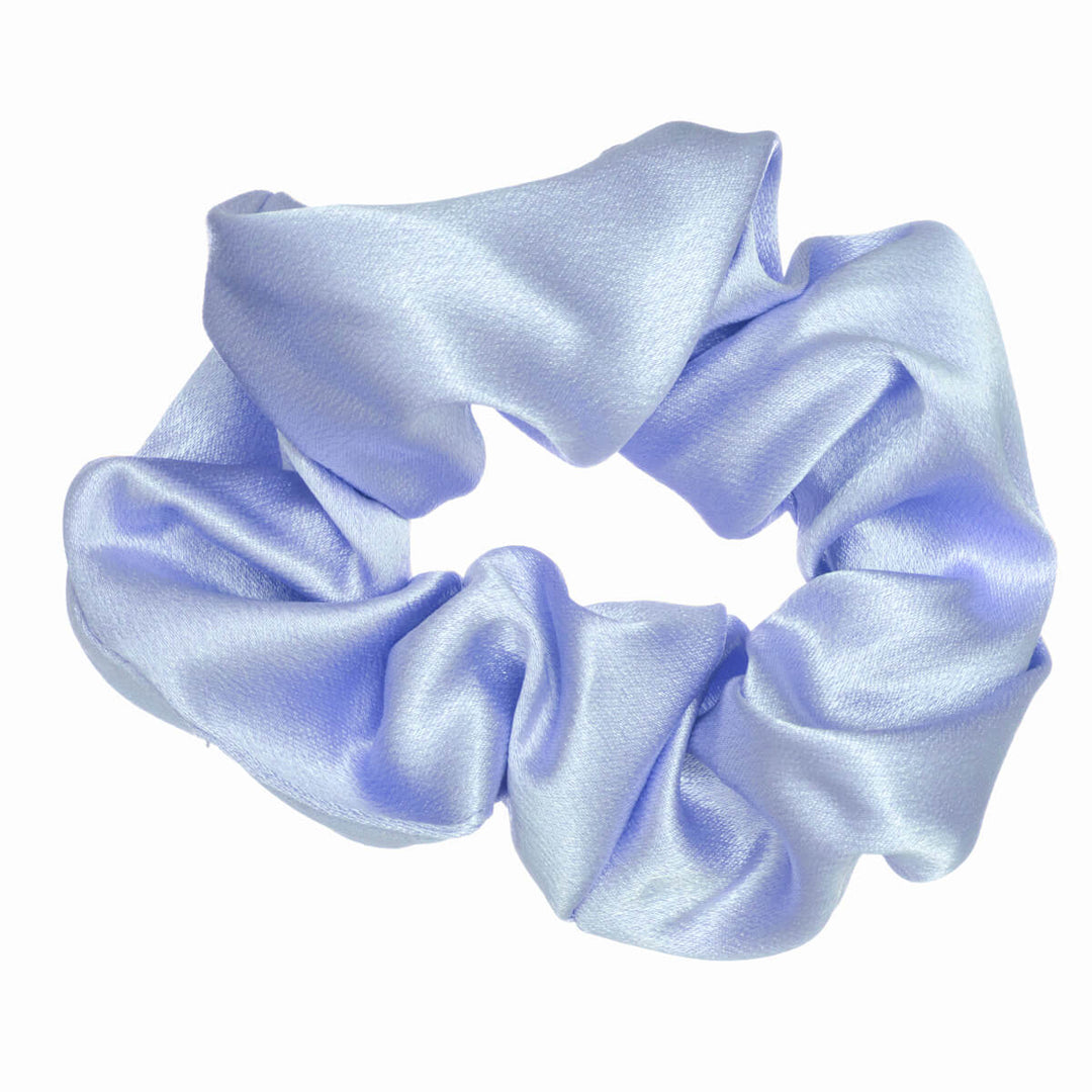 Yksivärinen satiini scrunchie hiusdonitsi ø11cm