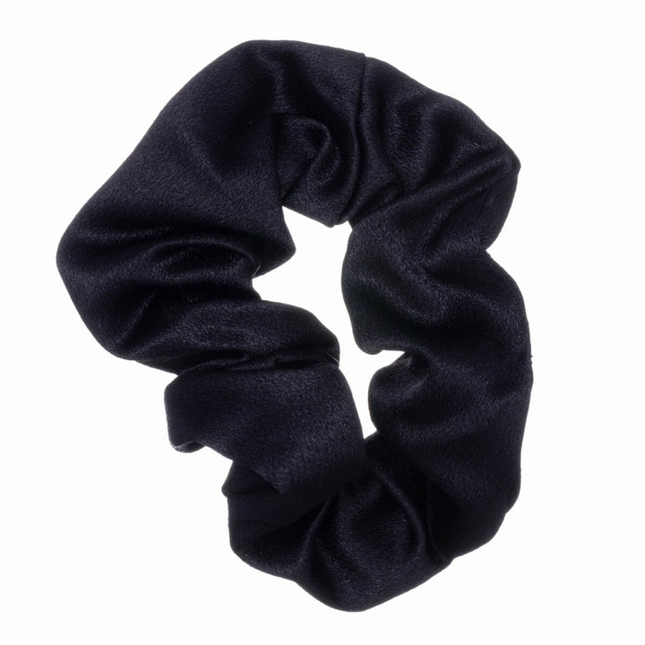 Solid satin scrunchie hairpin ø11cm