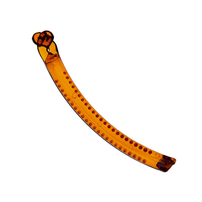 Muovinen kapea ponihäntäkampa hiusbanaani 11,4cm