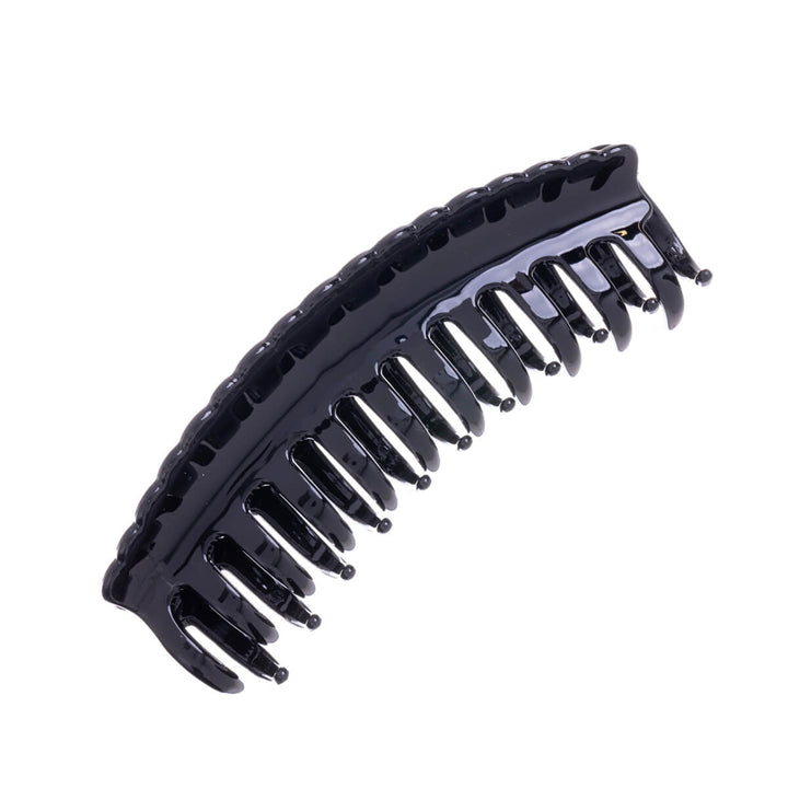 Curved giant shark tooth hair clip 14,5cm