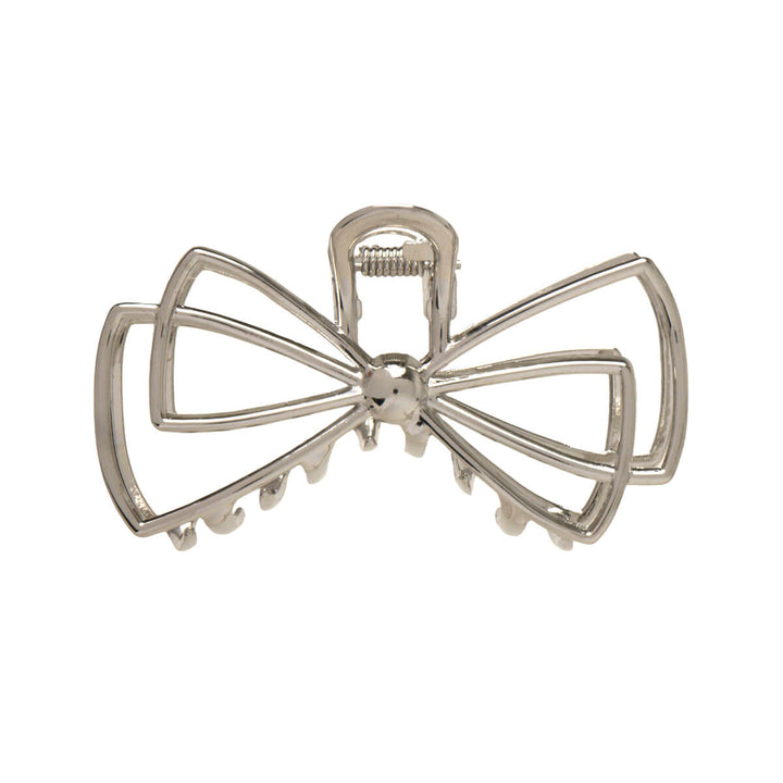 Rosette metal shark tooth clip 8,4cm