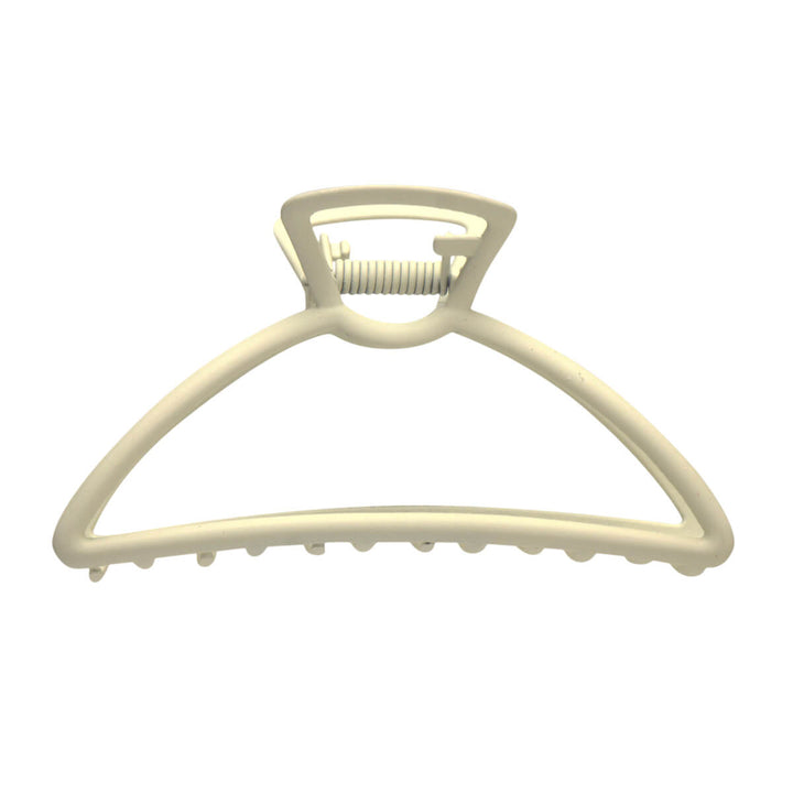 Curved metal shark tooth clip 9,8cm