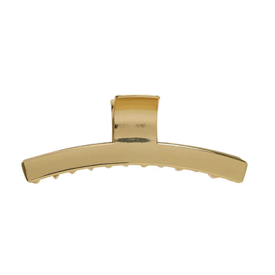 Flat curved metal shark tooth clip 9,8cm