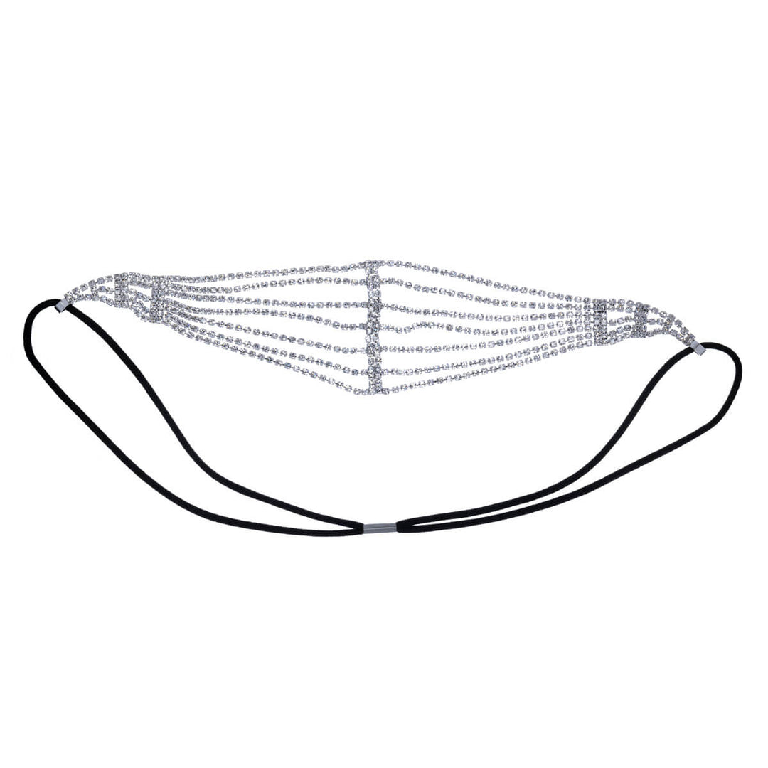 Strait hairstyle flexible headband