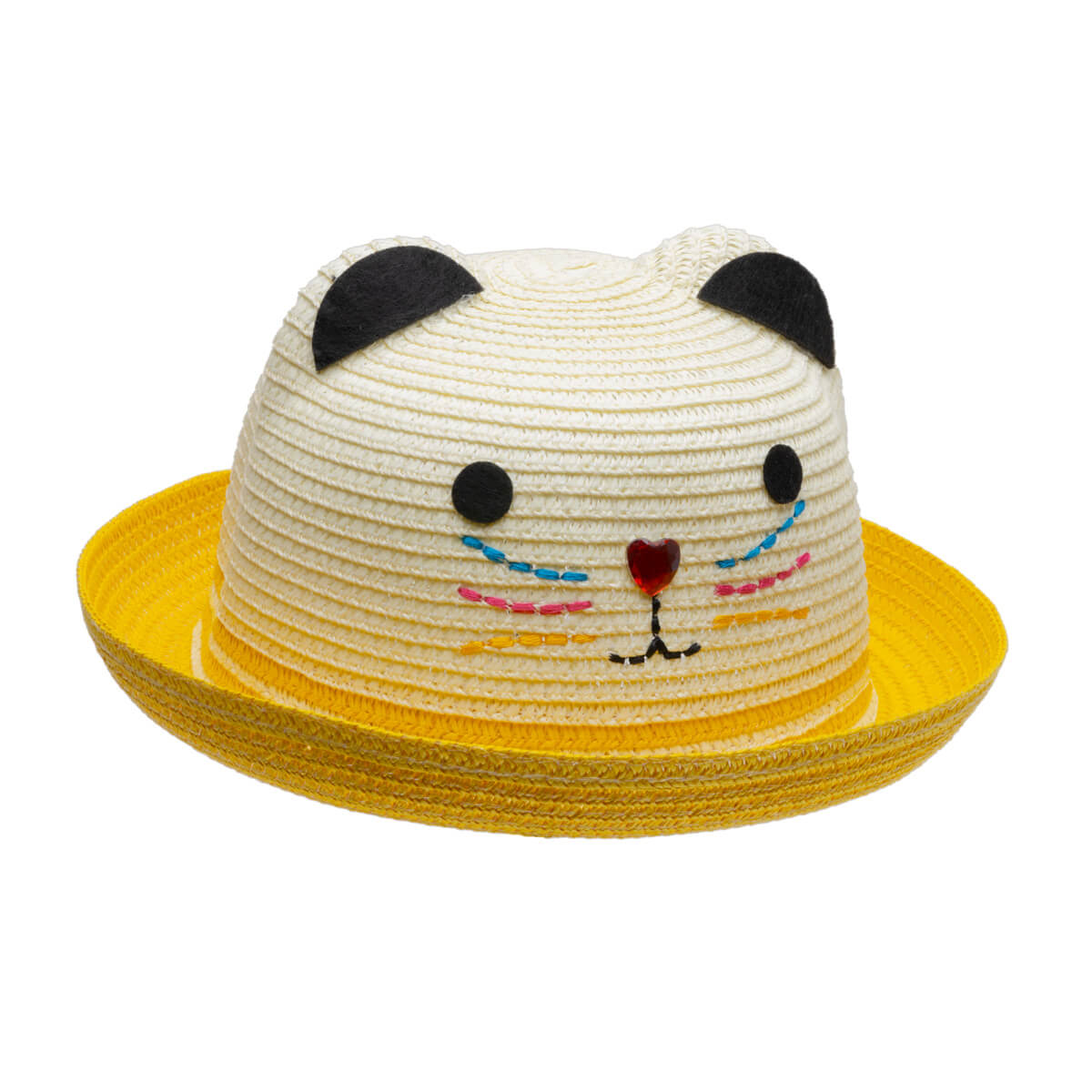 Lasten kesähattu kissa hattu (100% paperi)