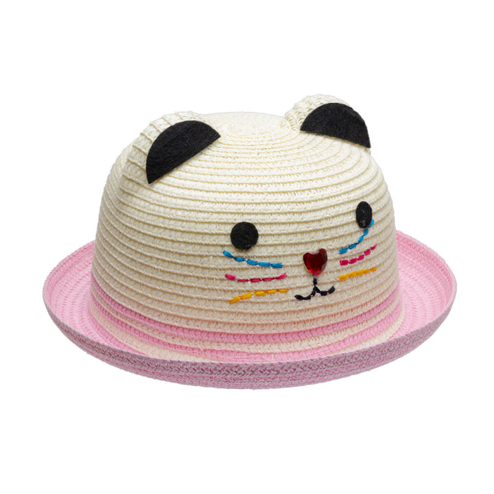 Children's summer hat cat hat (100% paper)