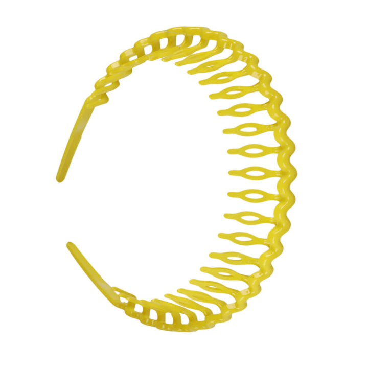 Colored plastic comb collar