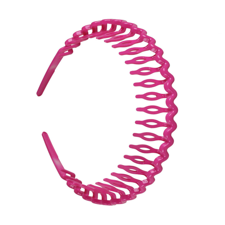 Colored plastic comb collar