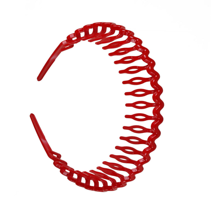 Colored plastic comb collar