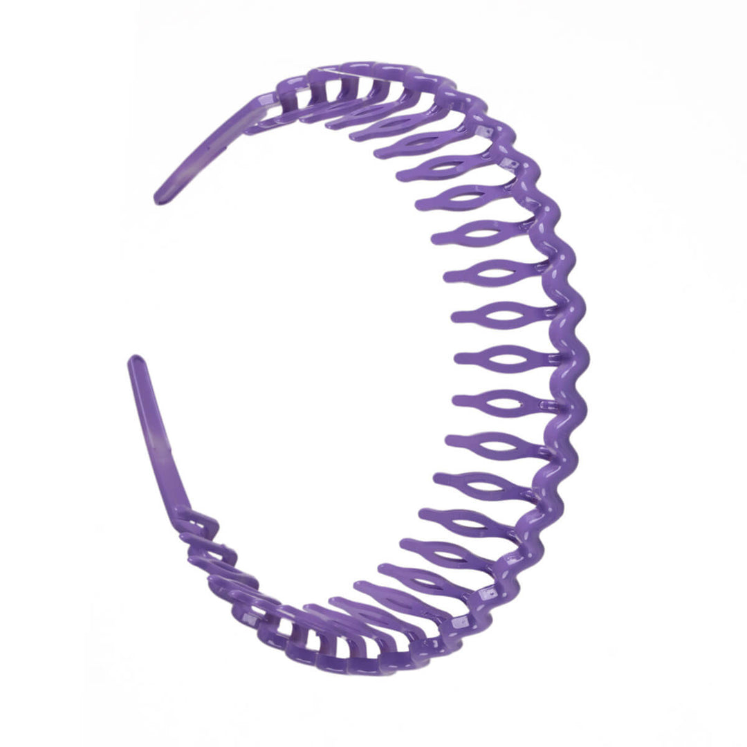 Colored plastic comb collar