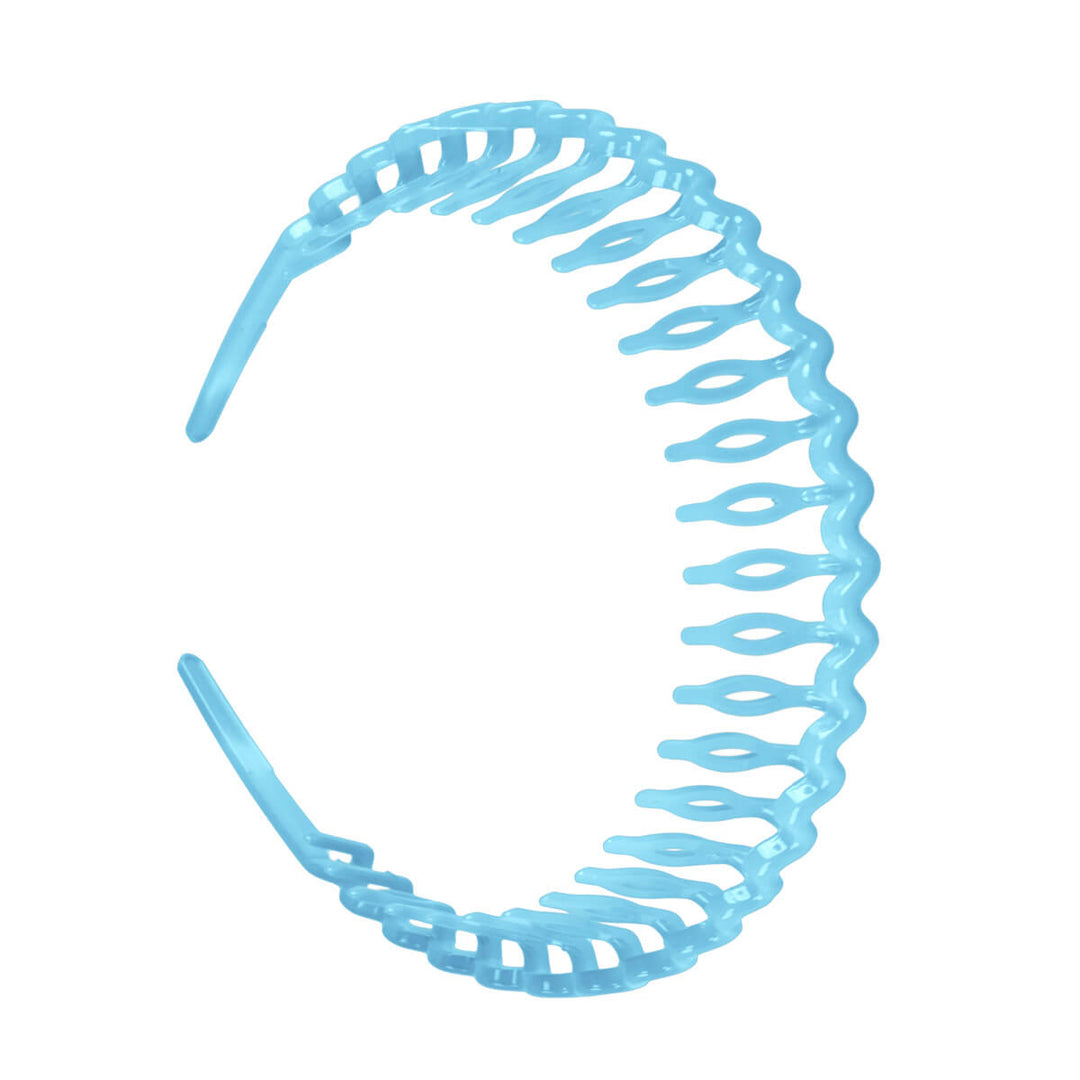 Colored plastic comb collar