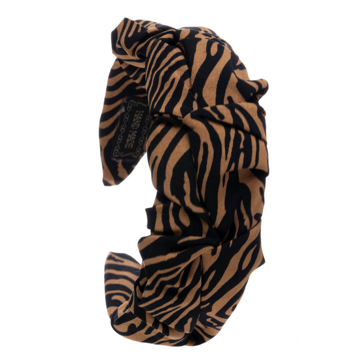 Zebra animal wide hairband 5,5cm