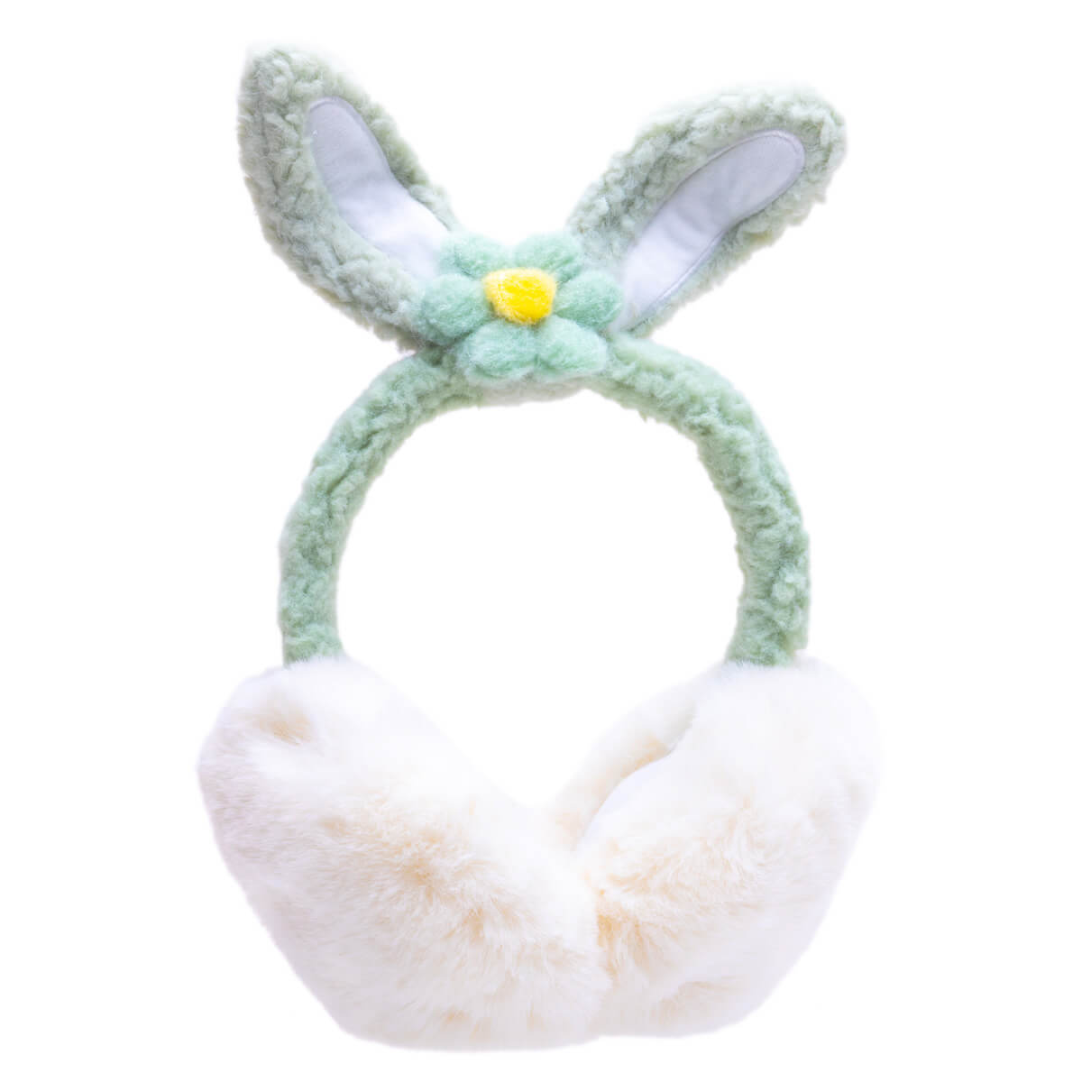 Children's ear flaps with bunny ears