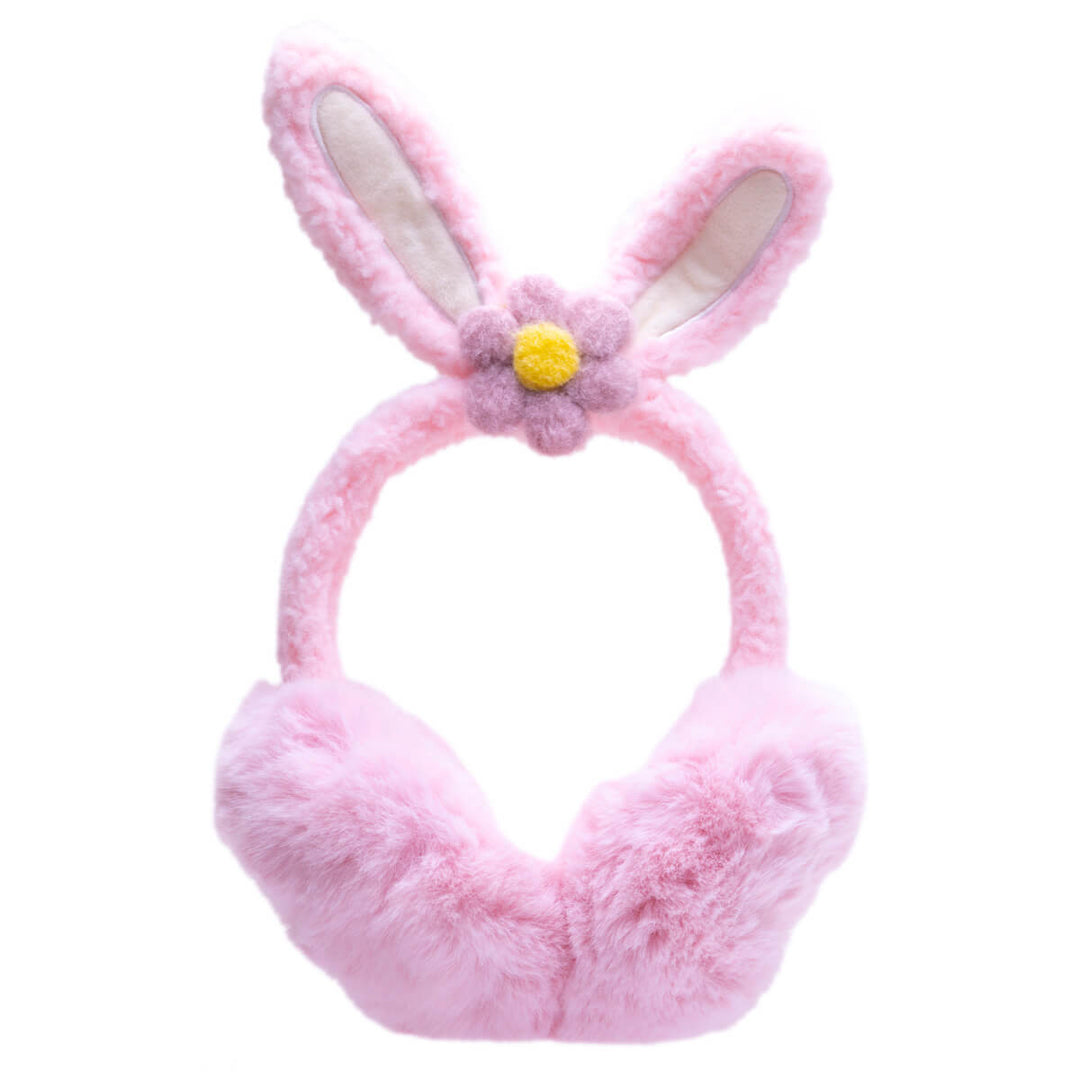 Children's ear flaps with bunny ears