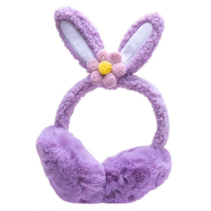 Children's ear flaps with bunny ears