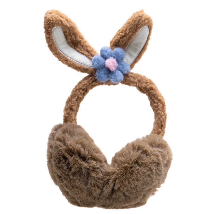 Children's ear flaps with bunny ears