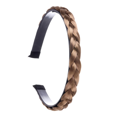 Braided hairband braided braid from hair 1,5cm